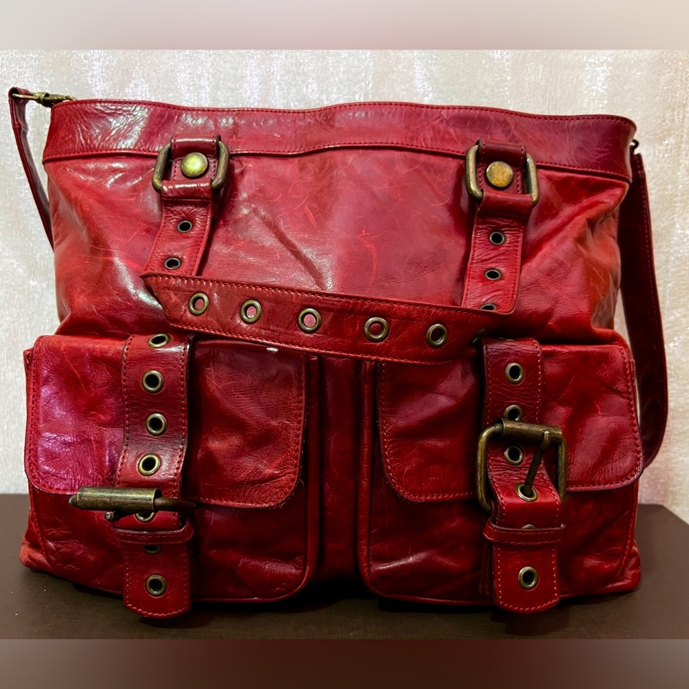 KOOBA Red Crossbody Bag, good condition